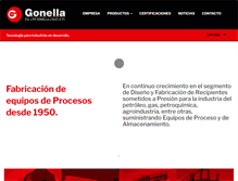 Tablet Screenshot of lito-gonella.com